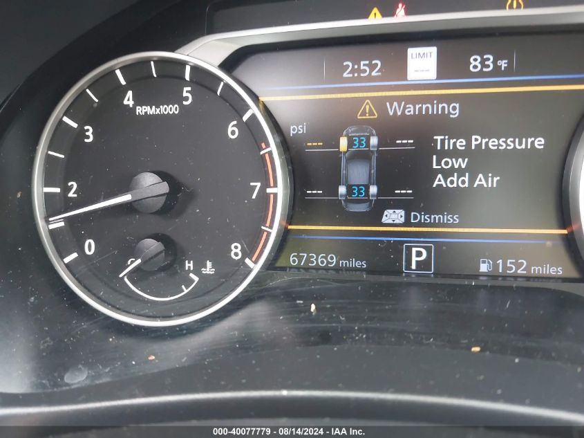 2020 Nissan Altima Sl Fwd VIN: 1N4BL4EV9LC254732 Lot: 40077779