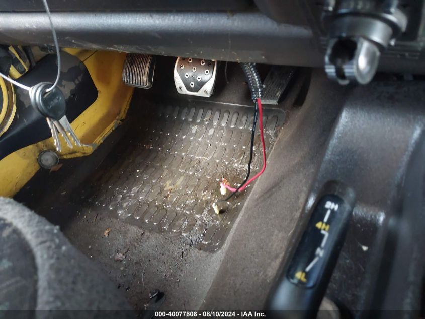 2002 Jeep Wrangler / Tj Se VIN: 1J4FA29P82P721044 Lot: 40077806