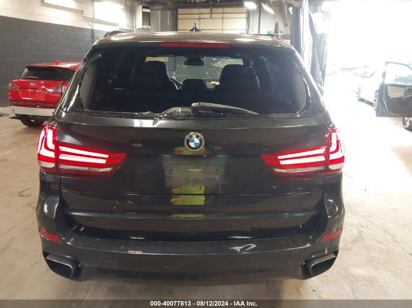 2015 BMW X5 xDrive50I VIN: 5UXKR6C53F0J76752 Lot: 40077813