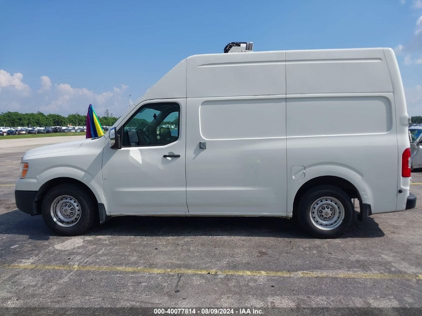 2018 Nissan Nv Cargo Nv2500 Hd S V8 VIN: 1N6AF0LY8JN805461 Lot: 40077814