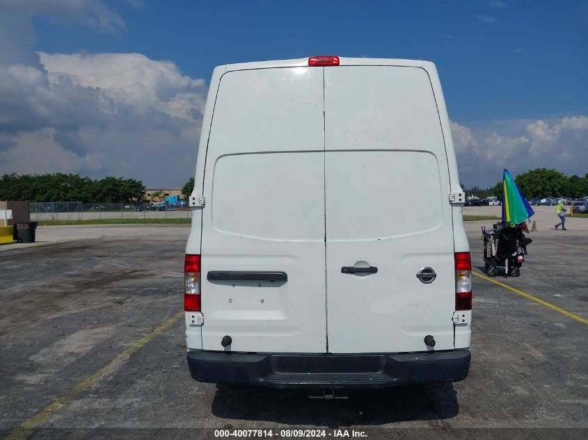 2018 Nissan Nv Cargo Nv2500 Hd S V8 VIN: 1N6AF0LY8JN805461 Lot: 40077814