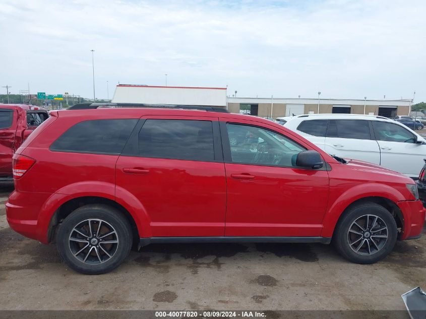 2018 Dodge Journey Se VIN: 3C4PDCAB4JT445771 Lot: 40077820