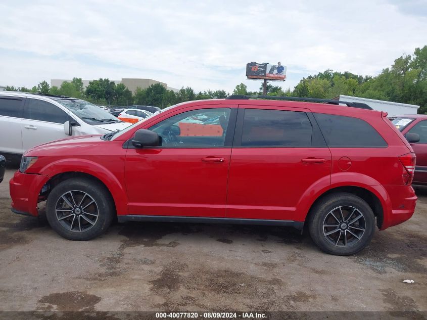 2018 Dodge Journey Se VIN: 3C4PDCAB4JT445771 Lot: 40077820