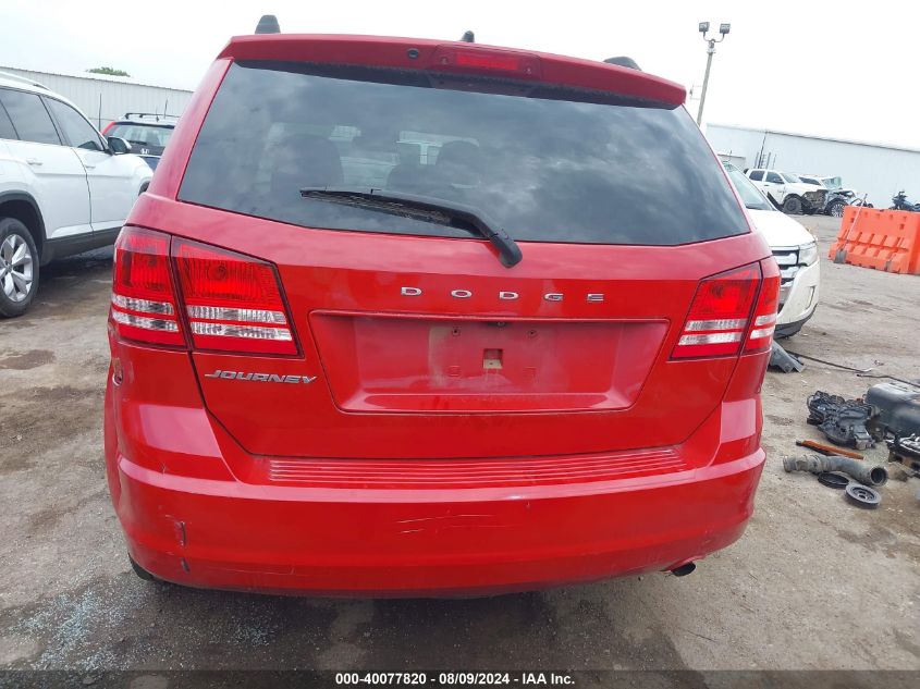 2018 Dodge Journey Se VIN: 3C4PDCAB4JT445771 Lot: 40077820