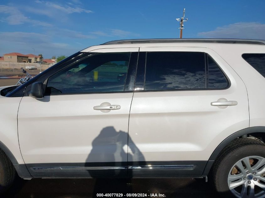 2019 Ford Explorer Xlt VIN: 1FM5K8D81KG01789 Lot: 40077829