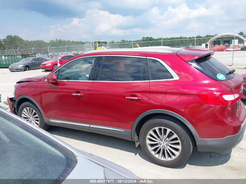 2016 Lincoln Mkx Select VIN: 2LMTJ6KR2GBL70528 Lot: 40077877