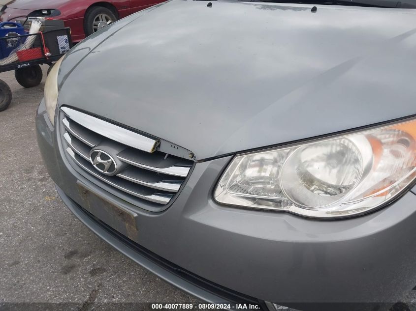 2010 Hyundai Elantra Se VIN: KMHDU4AD7AU135187 Lot: 40077889