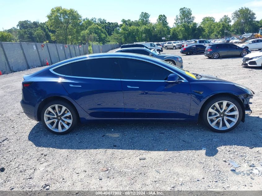 2019 Tesla Model 3 Long Range/Mid Range/Standard Range/Standard Range Plus VIN: 5YJ3E1EA6KF402308 Lot: 40077902