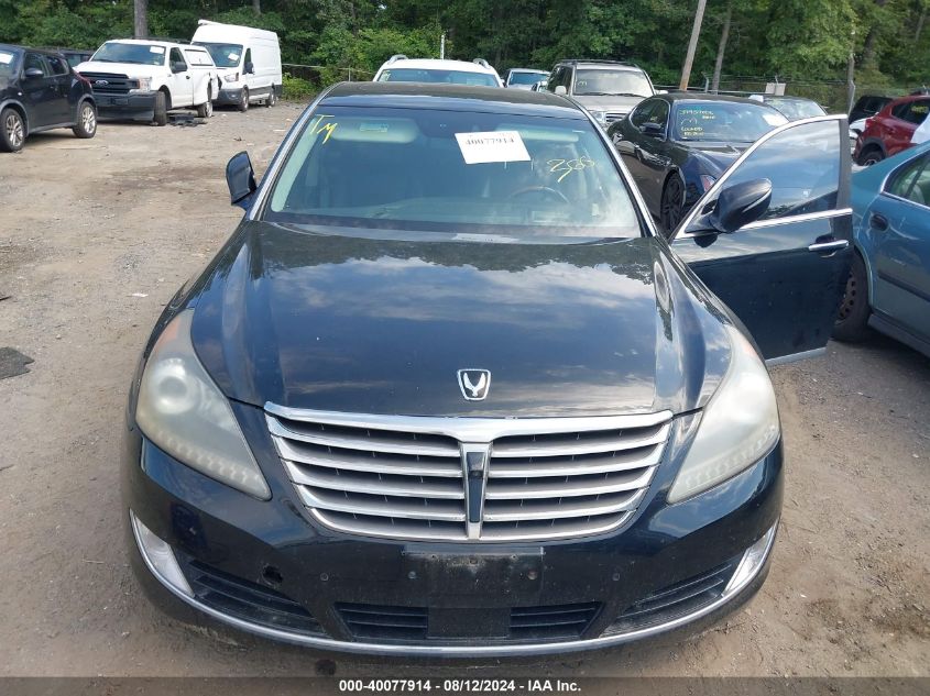 2014 Hyundai Equus Ultimate VIN: KMHGH4JH4EU073760 Lot: 40077914