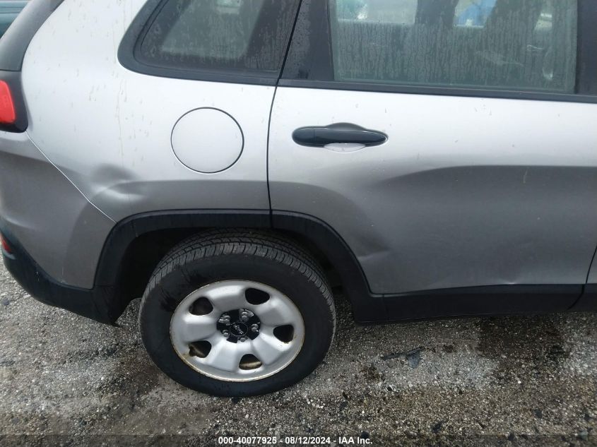 2014 Jeep Cherokee Sport VIN: 1C4PJLAB5EW247726 Lot: 40077925