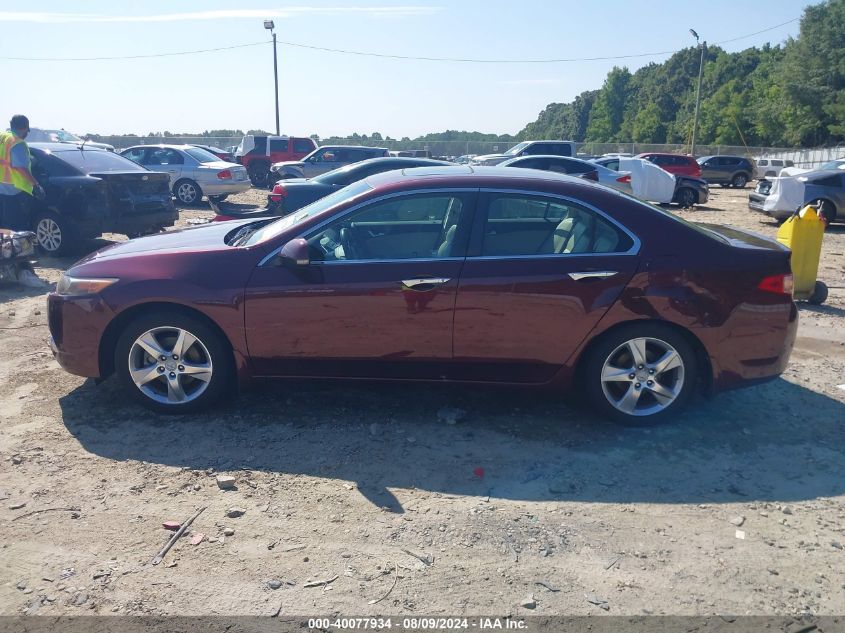 2011 Acura Tsx 2.4 VIN: JH4CU2F61BC014952 Lot: 40077934