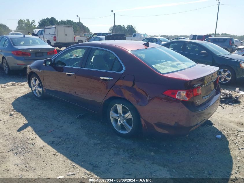 2011 Acura Tsx 2.4 VIN: JH4CU2F61BC014952 Lot: 40077934