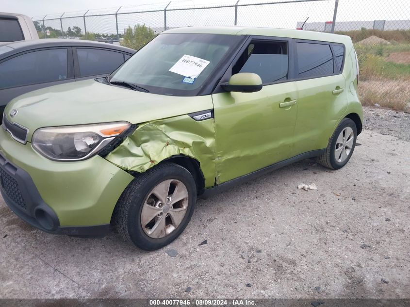 2015 Kia Soul VIN: KNDJN2A25F7787061 Lot: 40077946