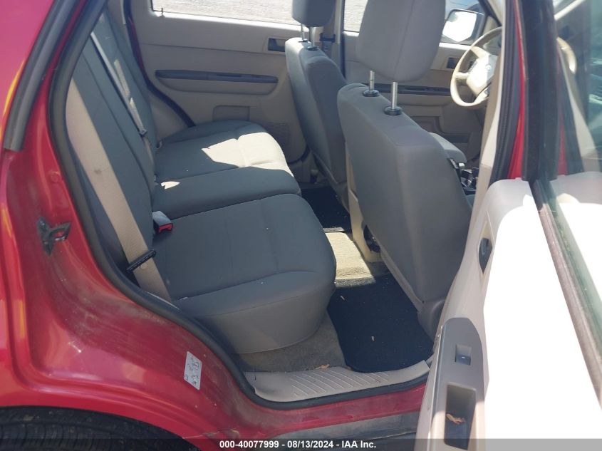2011 Ford Escape Xls VIN: 1FMCU0C7XBKB77684 Lot: 40077999