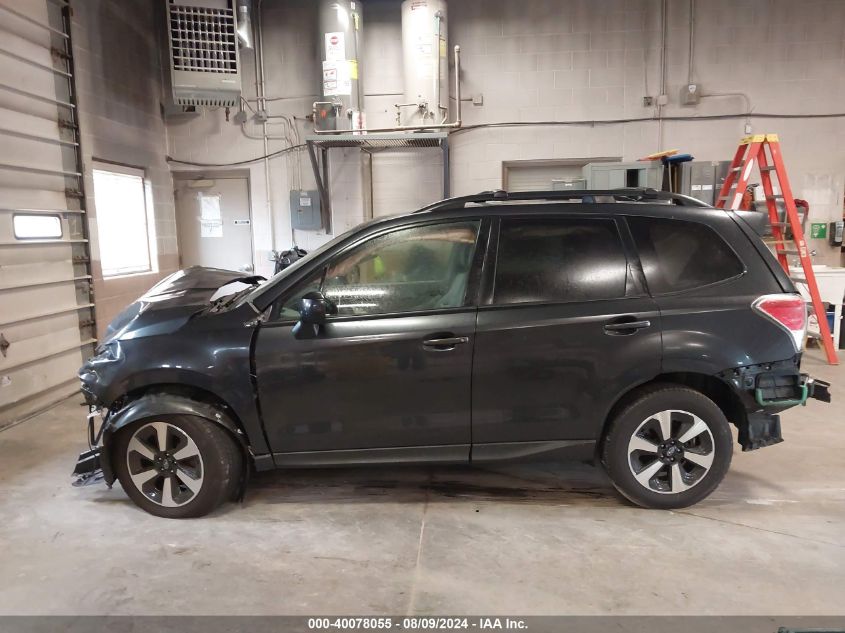 2018 Subaru Forester 2.5I Premium VIN: JF2SJAGC8JH421058 Lot: 40078055