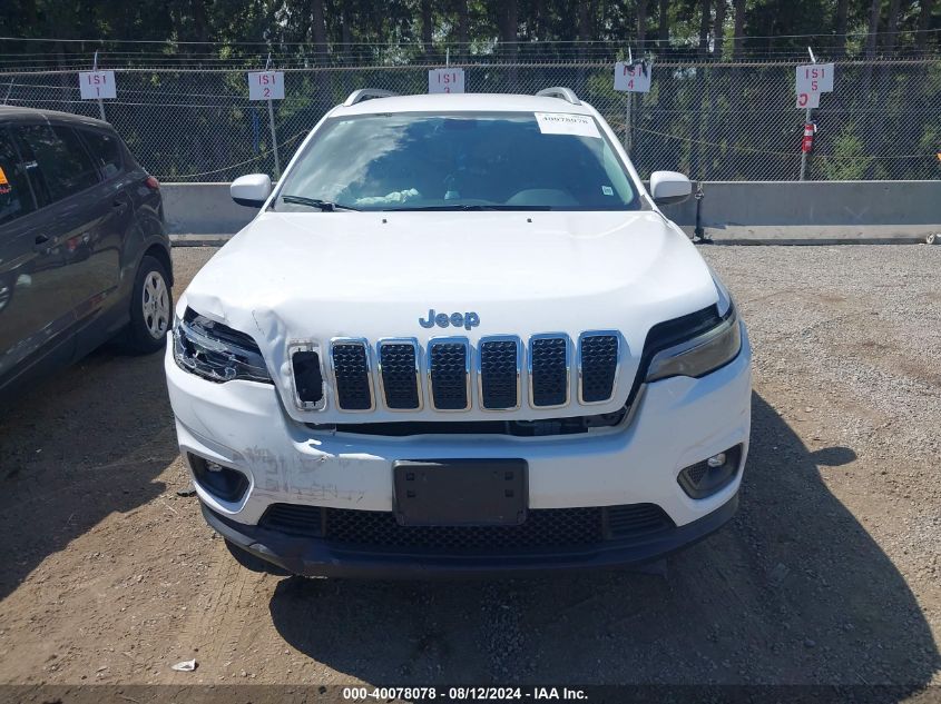 2019 Jeep Cherokee Latitude 4X4 VIN: 1C4PJMCB0KD255906 Lot: 40078078