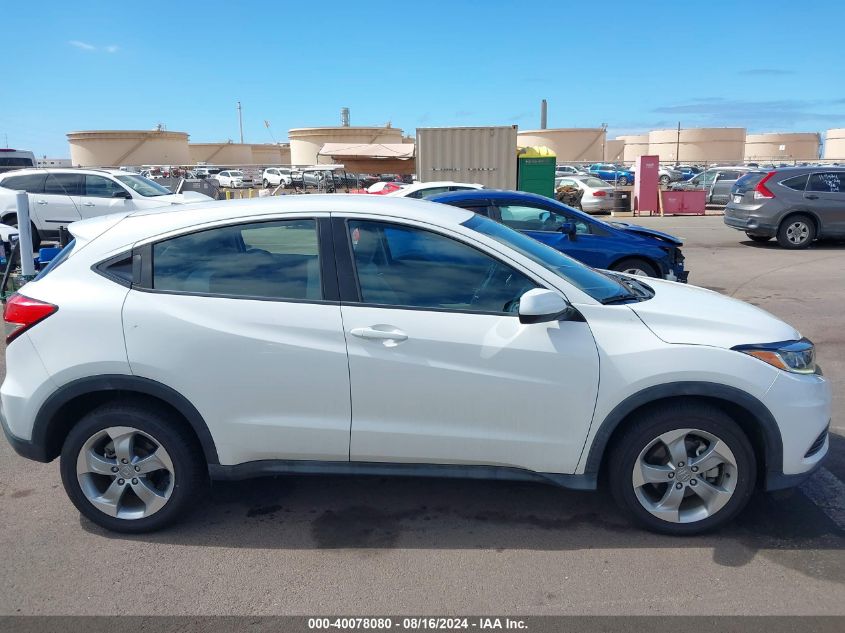 2019 Honda Hr-V Lx VIN: 3CZRU6H33KM709674 Lot: 40078080