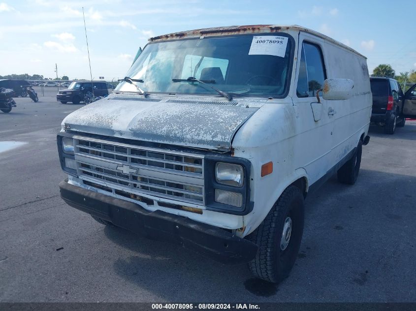 1991 Chevrolet G20 VIN: 1GCEG25K1M7112813 Lot: 40078095