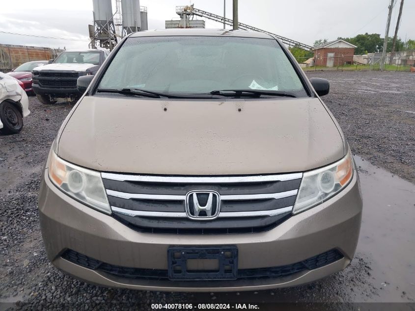 2012 Honda Odyssey Ex-L VIN: 5FNRL5H68CB007465 Lot: 40078106
