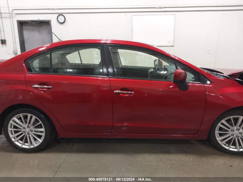 2012 Subaru Impreza 2.0I Limited VIN: JF1GJAH67CH028268 Lot: 40078121