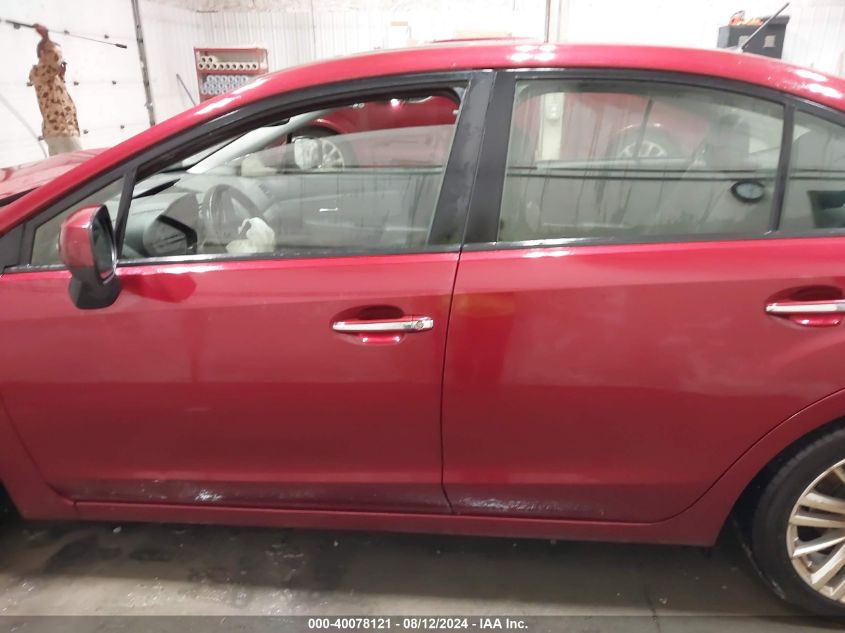 2012 Subaru Impreza 2.0I Limited VIN: JF1GJAH67CH028268 Lot: 40078121