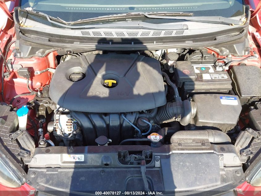 2013 Hyundai Elantra Gls/Limited VIN: KMHDH4AE7DU739680 Lot: 40078127