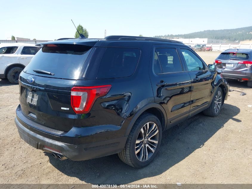 1FM5K8GTXJGA86310 2018 Ford Explorer Sport