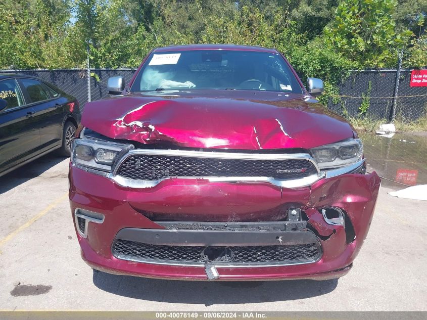 2021 Dodge Durango Citadel Awd VIN: 1C4SDJET1MC629891 Lot: 40078149