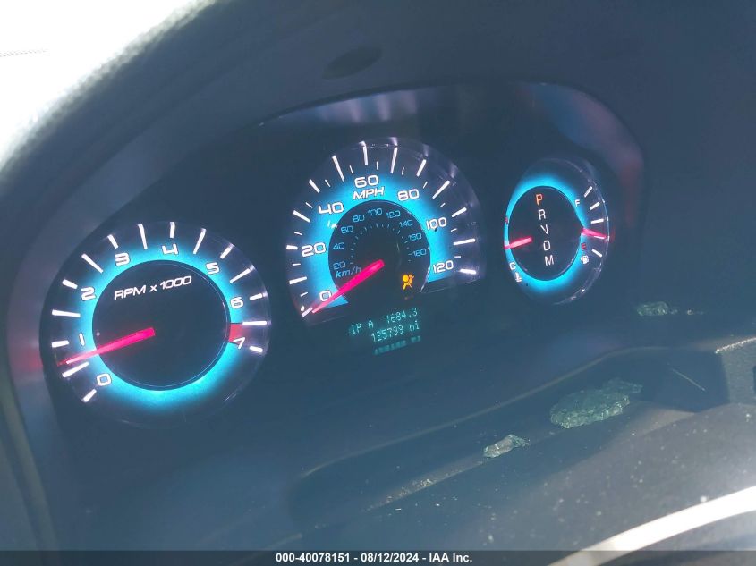 2012 Ford Fusion Sel VIN: 3FAHP0JG7CR197639 Lot: 40078151