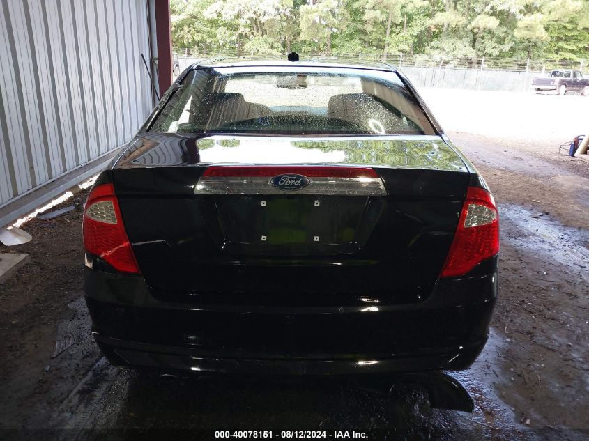 2012 Ford Fusion Sel VIN: 3FAHP0JG7CR197639 Lot: 40078151