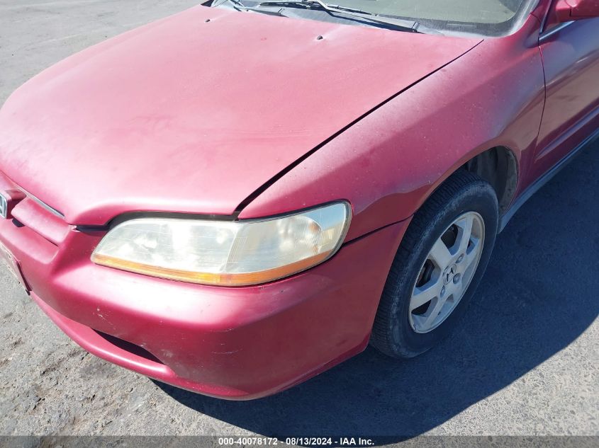 2000 Honda Accord Se VIN: JHMCG669XYC027586 Lot: 40078172