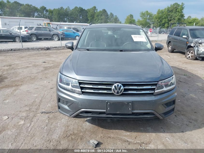 2021 Volkswagen Tiguan Se/Se R-Line Black/Sel VIN: 3VV3B7AX0MM079962 Lot: 40078185