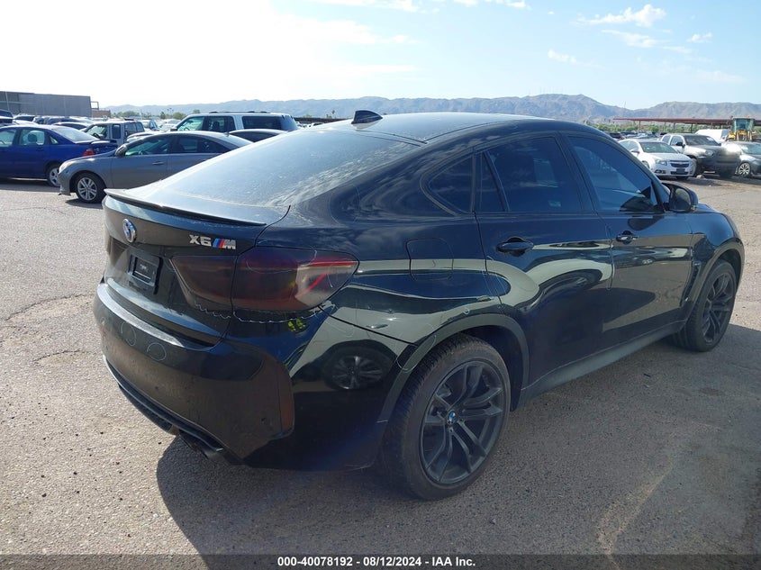 2016 BMW X6 M VIN: 5YMKW8C57G0R43033 Lot: 40078192