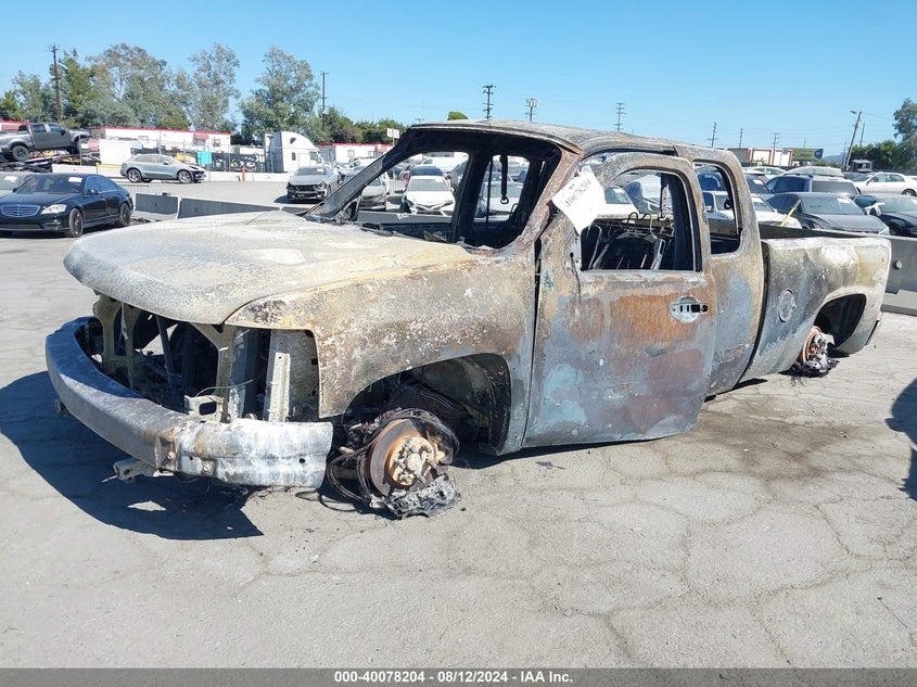 2007 CHEVROLET SILVERADO VIN: 1GCEK19047Z542538
