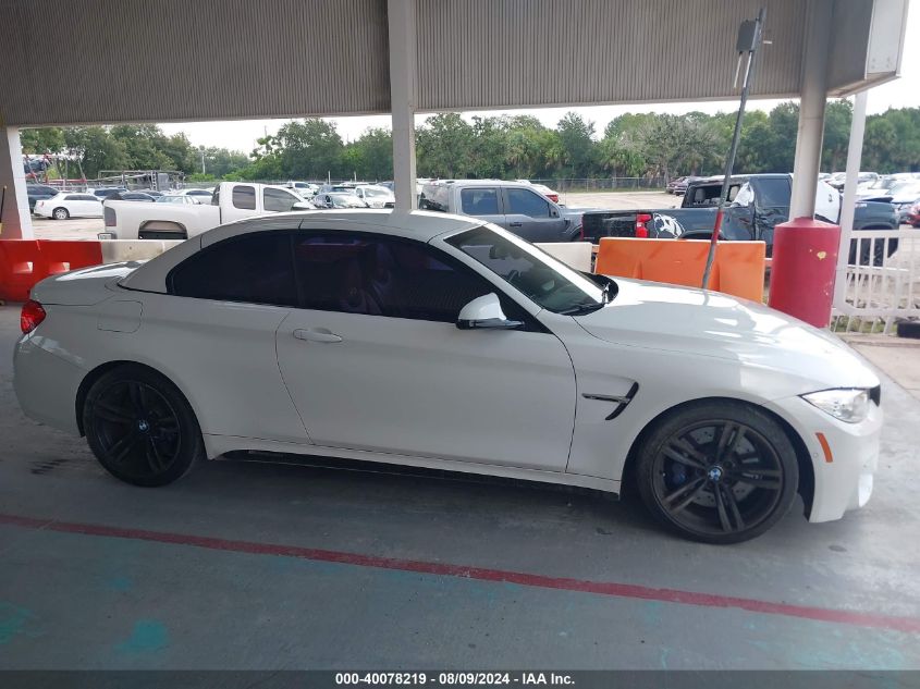 2015 BMW M4 VIN: WBS3U9C55FJ968524 Lot: 40078219