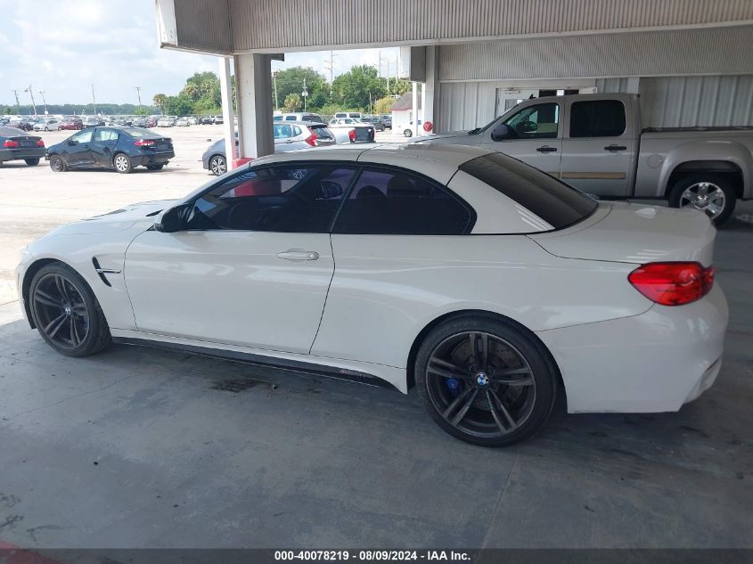 2015 BMW M4 VIN: WBS3U9C55FJ968524 Lot: 40078219