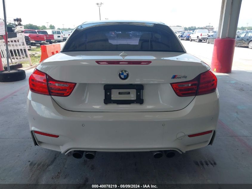 2015 BMW M4 - WBS3U9C55FJ968524