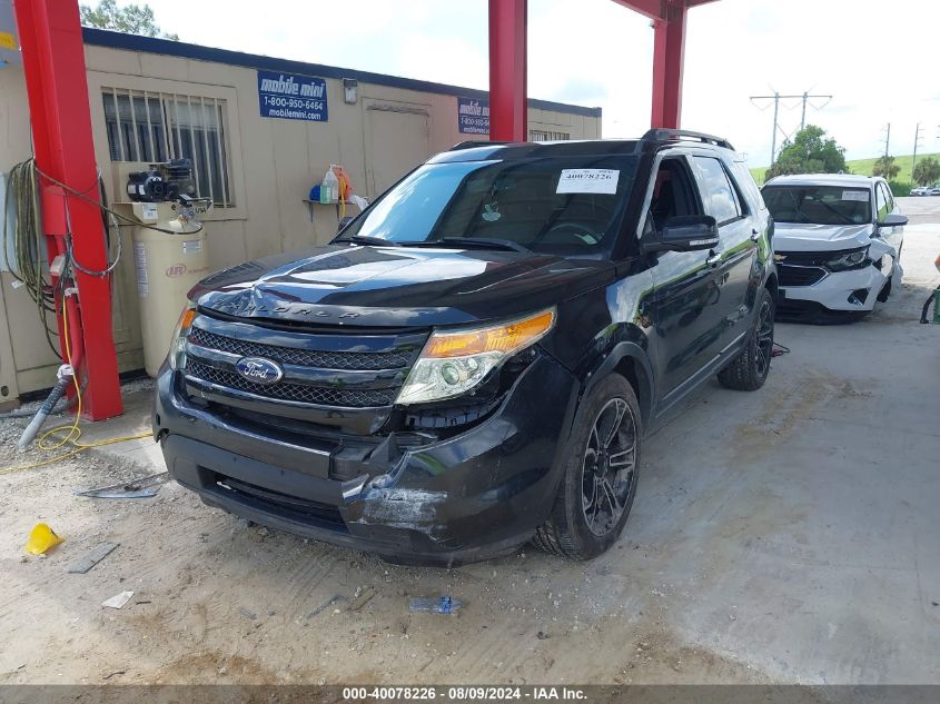 2014 Ford Explorer Sport VIN: 1FM5K8GT5EGB33426 Lot: 40078226