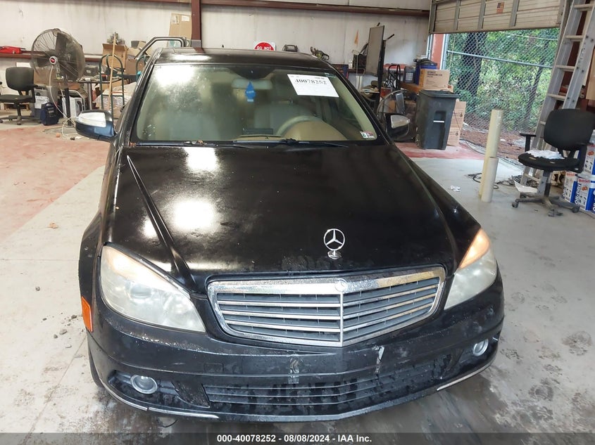 2008 Mercedes-Benz C 300 Luxury 4Matic/Sport 4Matic VIN: WDDGF81X78F063490 Lot: 40078252