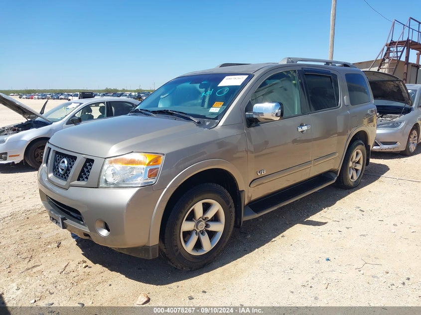 2009 Nissan Armada Se VIN: 5N1BA08D79N614312 Lot: 40078267