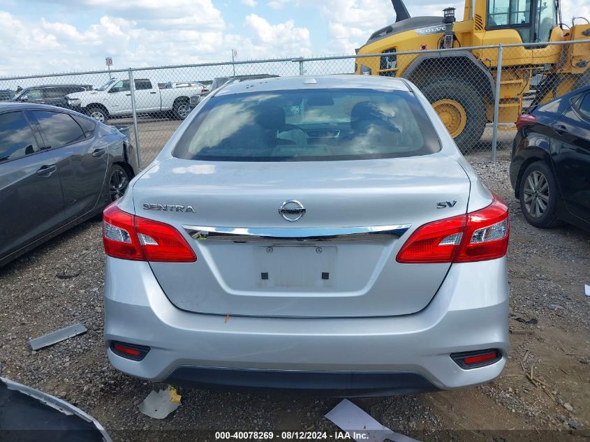 2017 Nissan Sentra Sv VIN: 3N1AB7AP9HY250487 Lot: 40078269