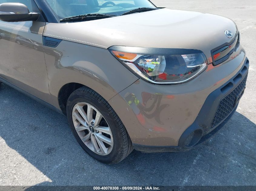 2014 Kia Soul + VIN: KNDJP3A51E7095839 Lot: 40078308