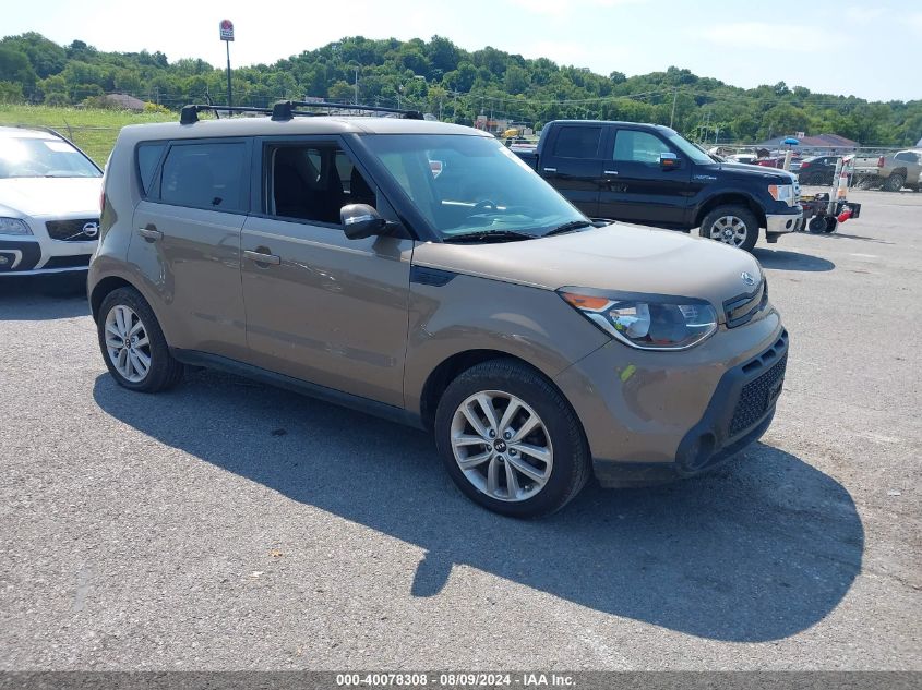 2014 Kia Soul + VIN: KNDJP3A51E7095839 Lot: 40078308