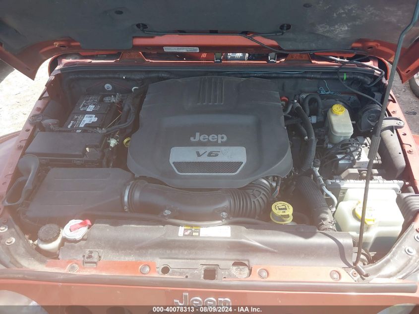 2014 Jeep Wrangler Unlimited Sahara VIN: 1C4BJWEG6EL253151 Lot: 40078313