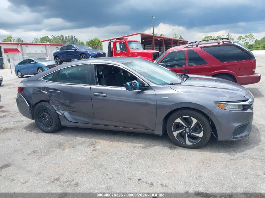 2021 Honda Insight Ex VIN: 19XZE4F50ME003772 Lot: 40078326