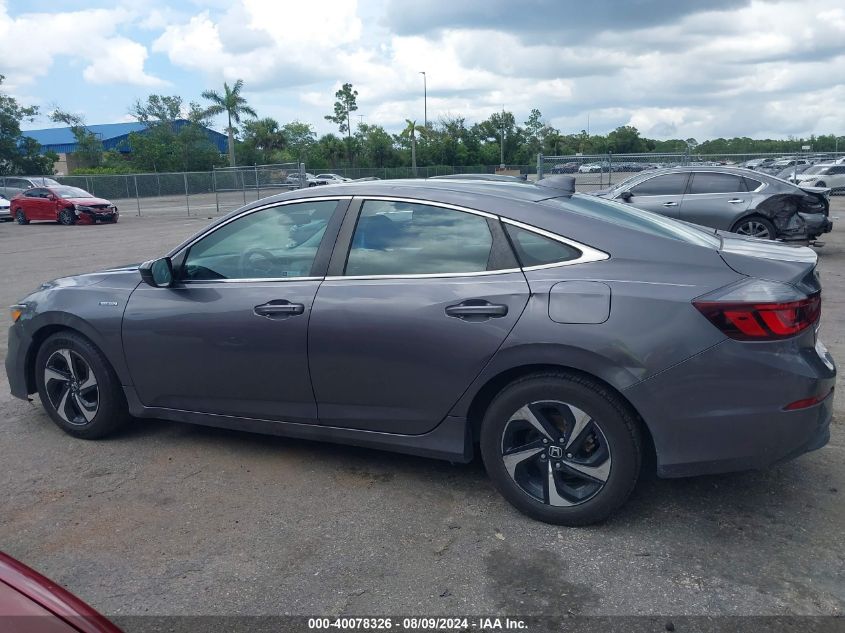 2021 Honda Insight Ex VIN: 19XZE4F50ME003772 Lot: 40078326