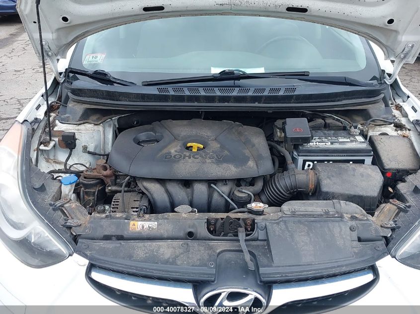 2013 Hyundai Elantra Gls/Limited VIN: 5NPDH4AE5DH421717 Lot: 40078327