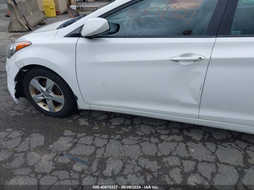 2013 Hyundai Elantra Gls/Limited VIN: 5NPDH4AE5DH421717 Lot: 40078327