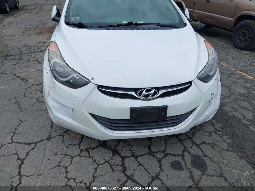 2013 Hyundai Elantra Gls/Limited VIN: 5NPDH4AE5DH421717 Lot: 40078327