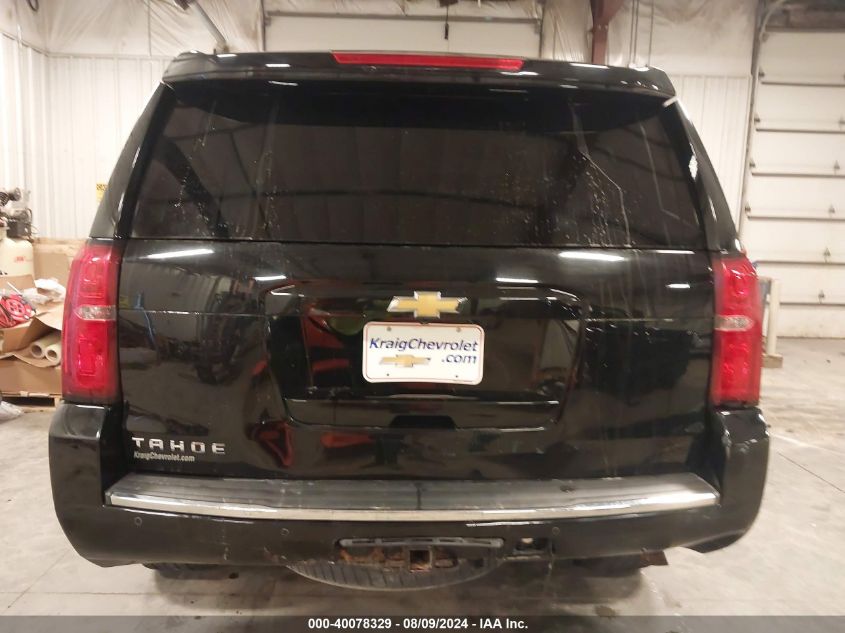 2016 Chevrolet Tahoe Ltz VIN: 1GNSKCKC3GR390875 Lot: 40078329